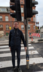Jeg er for høj til Odenses fodgængertryk